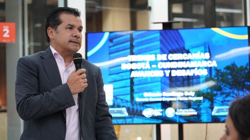 El renacer del tren en Cundinamarca: “Estamos construyendo el futuro del transporte”, afirma gerente de la EFC